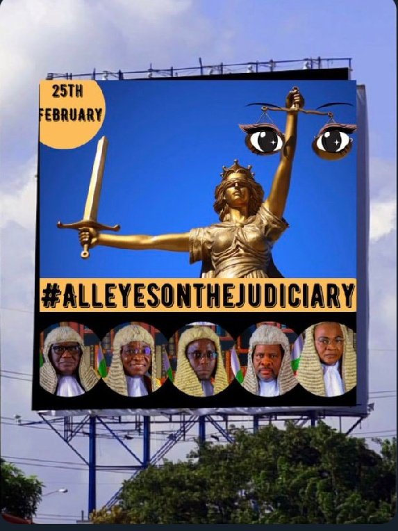 ObiDients we are just preparing and they already crying. We die here.
#AllEyesOnJudiciary 
#TinubuMUSTbeDisqualified 
#TinubuIsIllegal
#GiveUsADate 
#PeterObiMyPresident