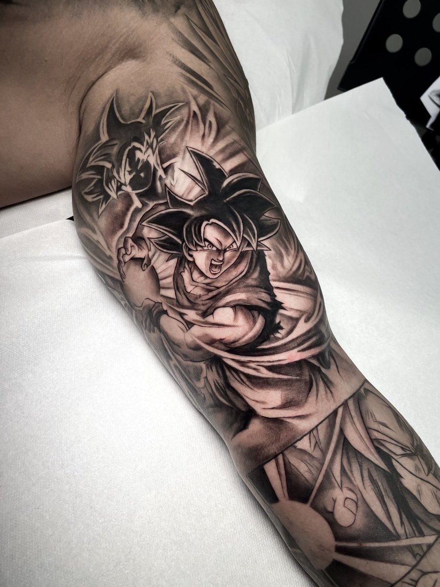 Manga temática de Dragon Ball❤️‍🔥❤️‍🔥
¿Te tatuarías los dibujos de tu infancia?