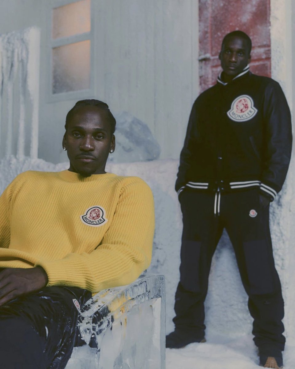 DripRapTV's tweet photo. Pusha T and No Malice for Billionaire Boys Club x Moncler 🔭💧 https://t.co/p2fECYqvtq