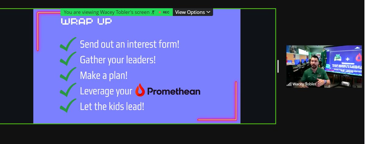 jones_torrence's tweet photo. @Promethean #TechAdmin23 Let the kids lead! https://t.co/pK6iisb3PD