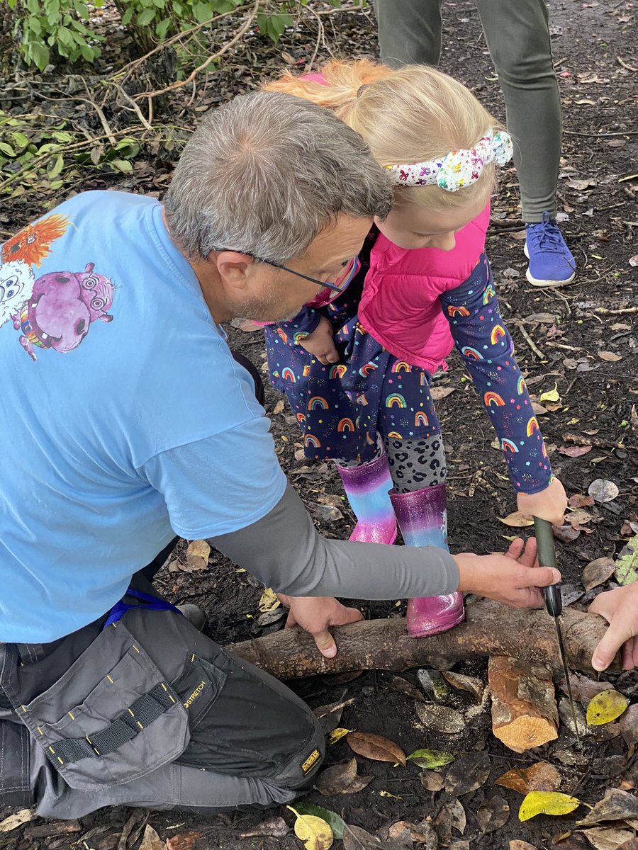 Not all education takes place in a classroom.  Today we finished a summer well-being session in a park. Building confidence, self esteem and resilience through child and carer bushcraft sessions. <a href="/TNLComFund/">The National Lottery Community Fund</a> #childrensmentalhealth