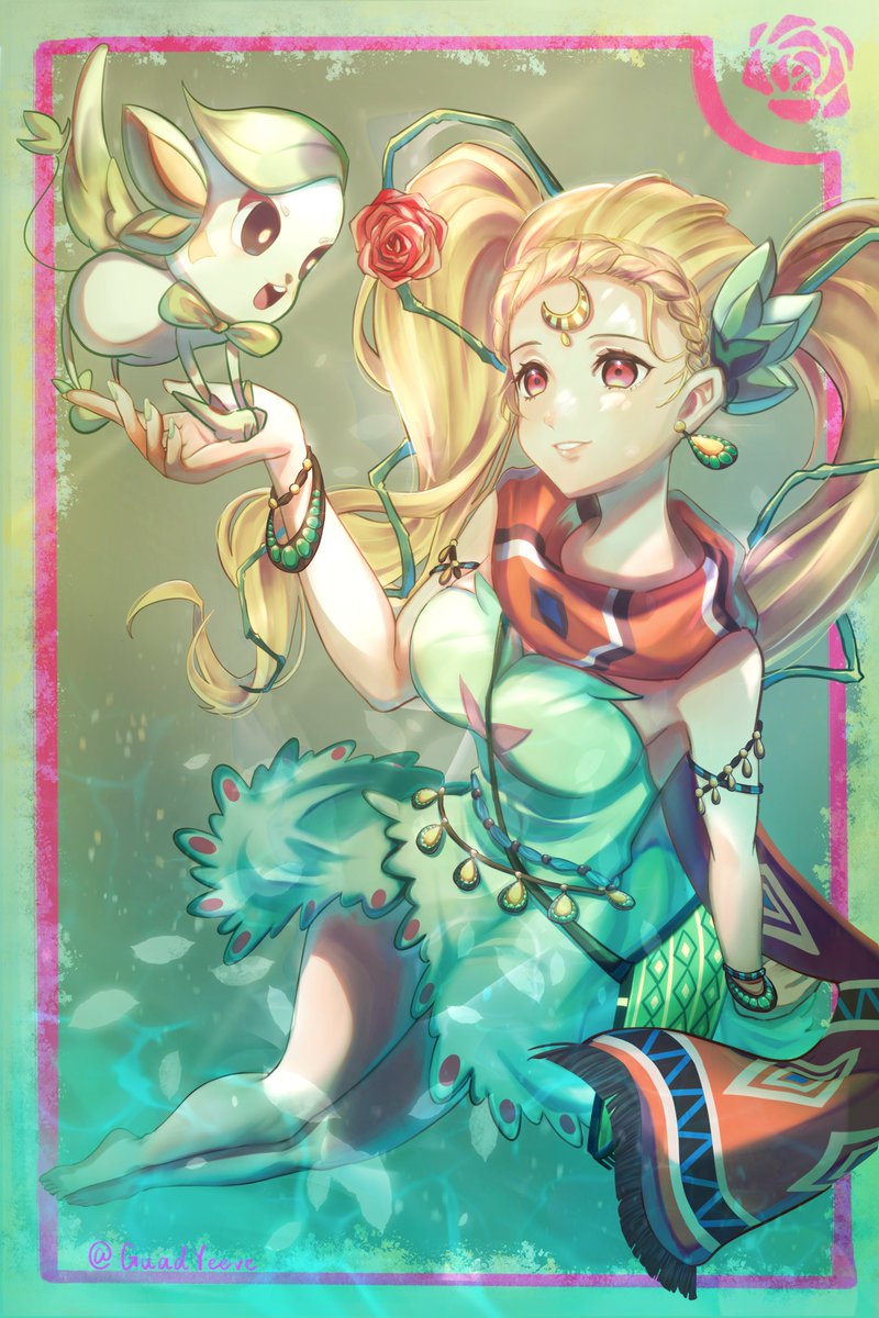 GuadYeeve's tweet photo. 雖遲但到，隔月的生日賀圖（？）
再次祝痲痲，生日快樂，平安喜樂，年年有麻呼🥳

#Sodaart #LivArt #Vtuber #イラスト https://t.co/qTJkhWIrwk