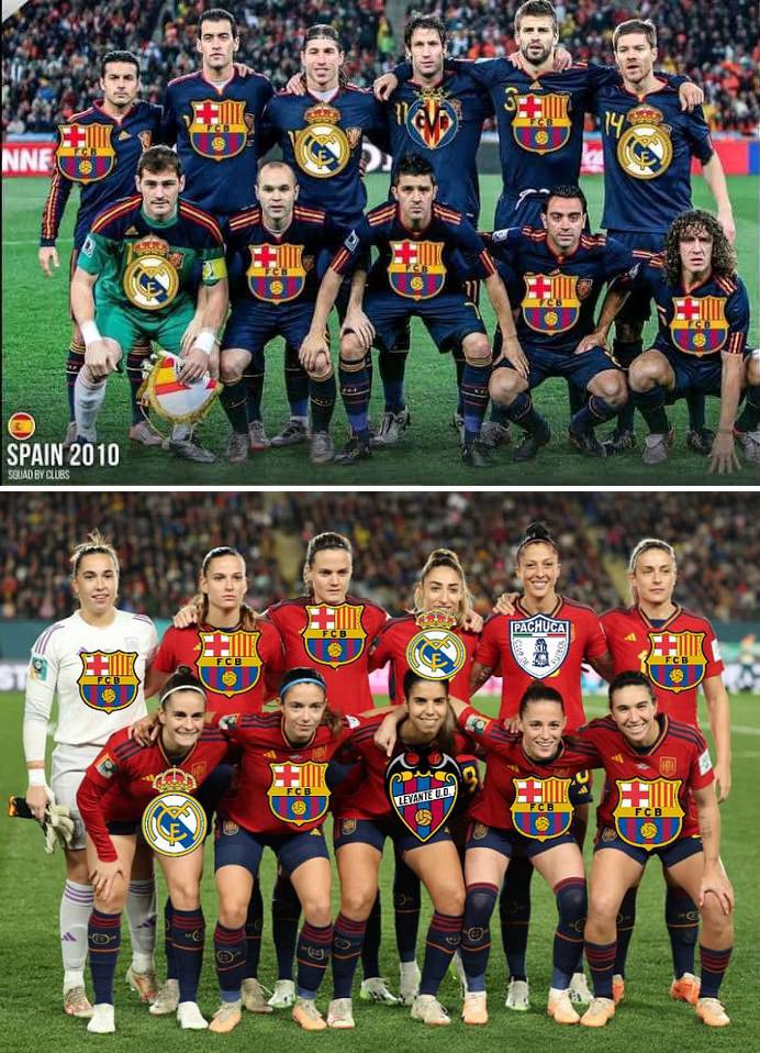 HaAkhaziz's tweet photo. It's all about Barça.. 💙❤️
when Barça shines, Spain shines too..
#Barcelona #Barca #FIFAWomensWorldCup #SpainVsSweden https://t.co/uzAgKBfmIx