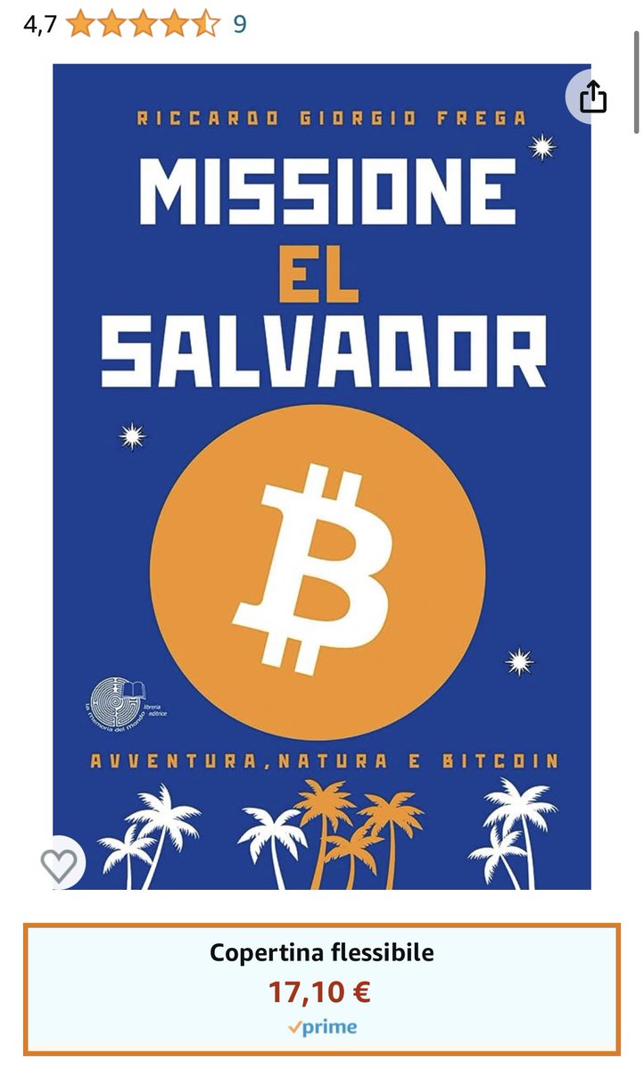 Mitici <a href="/Rikki6ixx/">rikki 🏴‍☠️</a> <a href="/Laurastacksats/">Forever Laura</a> io lo volevo fisico e l’ho quasi finito, ma per orangepillare il mio circolo di lettura la versione #eBook sarebbe più appetibile!
È prevista?