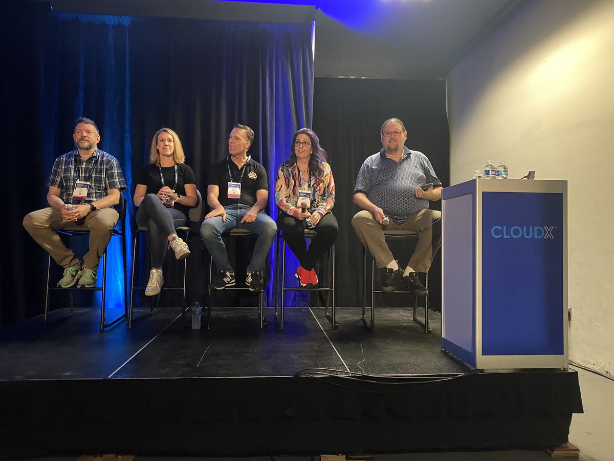 Excited to listen to the #developermarketing panel at CloudX 2023 with many amazing speakers!!