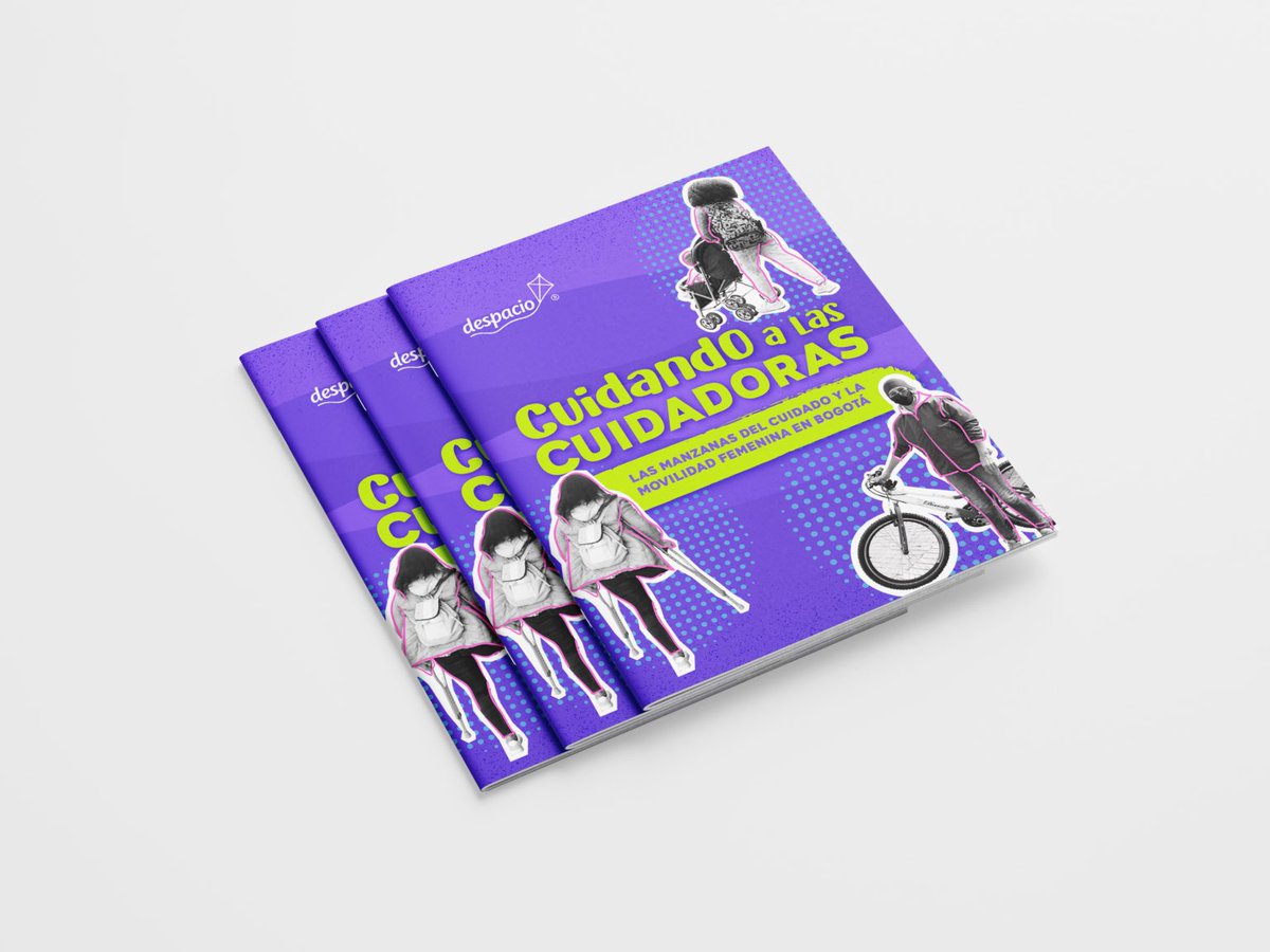 despacio_org's tweet photo. Hace unos días lanzamos nuestra publicación Cuidando a las Cuidadoras: Las Manzanas del Cuidado y la Movilidad Femenina en Bogotá, donde exploramos las experiencias de las cuidadoras en la ciudad. ¿Quieren conocer más sobre este documento? Sigan este hilo. 🧵🪁 https://t.co/IrAL1DndiA