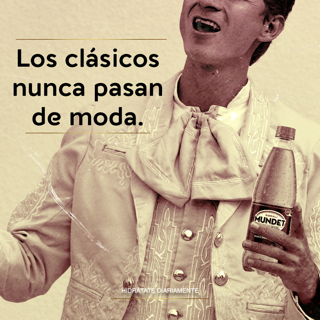 Así como nunca pasará de moda todo el sabor de Sidral Mundet. #DíadelCineMexicano