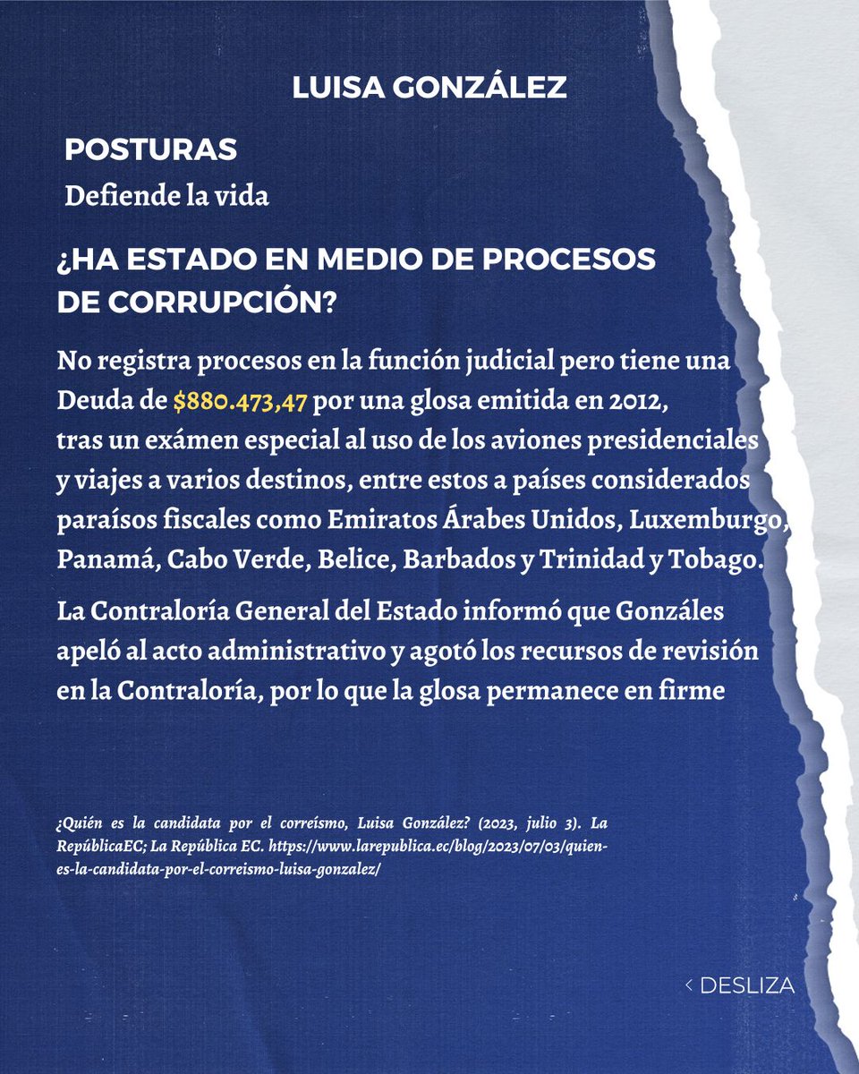 ConciudadanosEc's tweet photo. ¡No es sólo su propuesta, también se trata de su historia! 🗃️ 

Conoce un poco más sobre el Binomio González-Arauz por la Lista: 5 y que han venido haciendo por el país. 🇪🇨

Ecuatoriano que no te lo cuenten, ¡Investiga! 🔎🗂️

#Elecciones2023 #YoVoto #Investiga #ConciudadanosEc https://t.co/AYFGYgpdxR