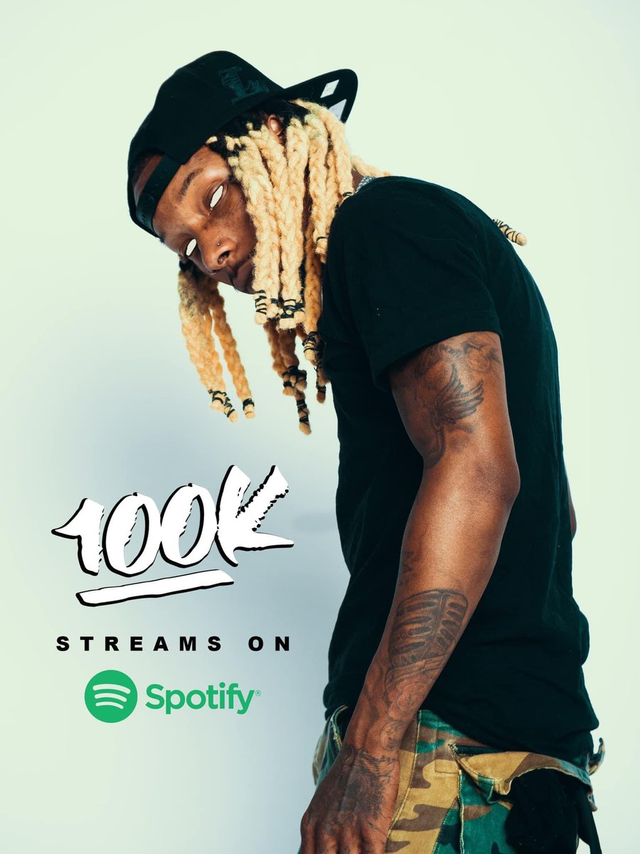 MikeED5's tweet image. #HyperSpeed has over 100K streams just on Spotify…