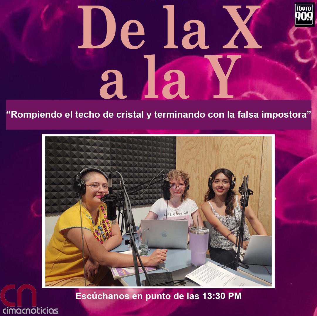 Analicemos desde una perspectiva feminista el término "techo de cristal" y juntas rompamos con la falsa impostora.💡

Enciende ahora tu radio en <a href="/Ibero909FM/">Ibero 90.9 FM</a>  y no te pierdas "De la X a la Y" ✨📻
