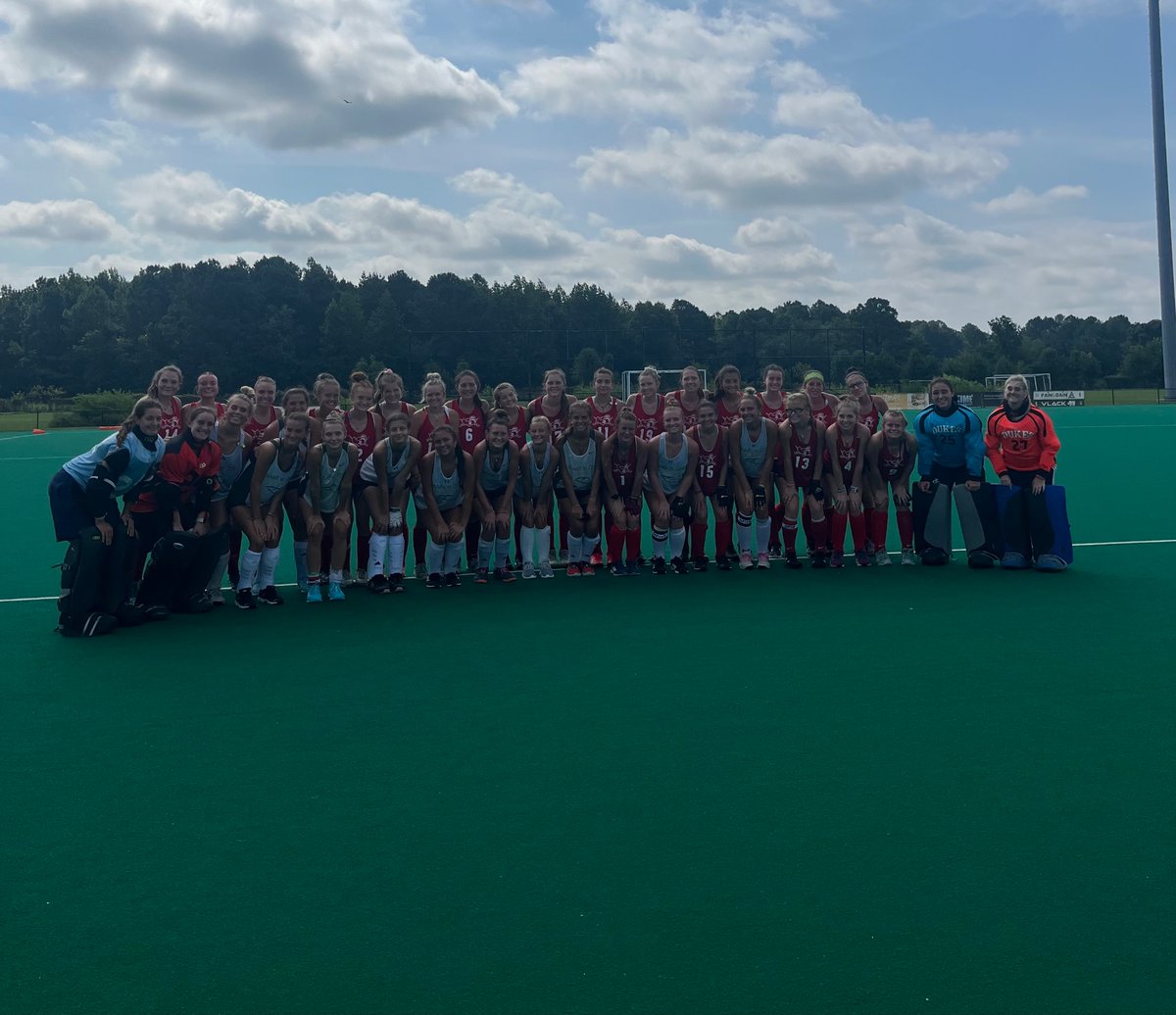 Thank you Gloucester for traveling to the beach today for a friendly scrimmage.  Good luck this season! 🏑