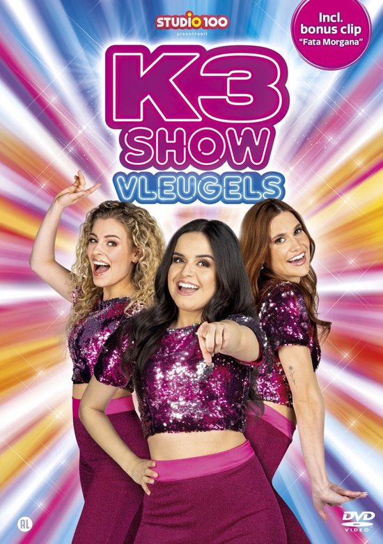 De dvd van de K3 Show Vleugels is vanaf nu vrijdag overal te koop! Reserveer nu je exemplaar: tinyurl.com/5n7yx4mf 💖