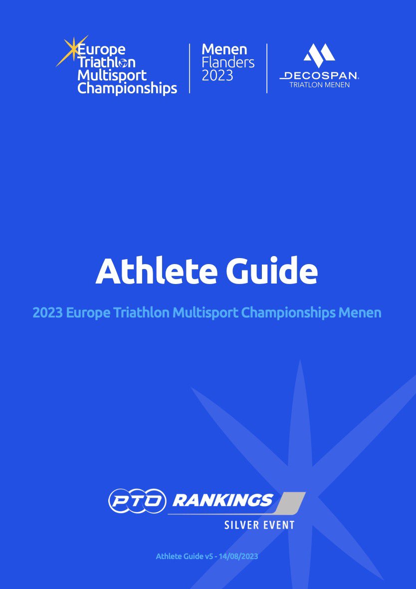 The 'Athlete Guide' for the <a href="/ETUtriathlon/">Europe Triathlon</a> Multisport Championships and Open races <a href="/Decospan/">Decospan NV</a> <a href="/TriatlonMenen/">Decospan Triatlon Menen</a> is online!
decospantriatlonmenen.be/assets/pdf/ath…