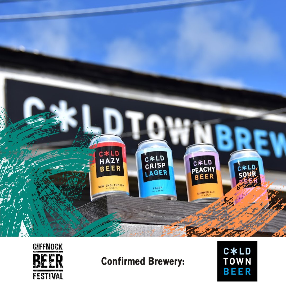 🍻GBF2023 - 10 days to go & we're heading back into the tent to welcome Cold Town Beer! 'Hot or cold, wet or dry, this is a beer for all occasions, a beer for the everyman... A beer for beer’s sake.' 🎟️Get your tickets at: tikt.link/GBF2023 #GiffBeerFest2023 #GBF23
