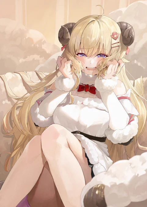 #夏休みはフォロワーが増えるらしいVとブルアカが好きです!週に1枚は投稿できるようにがんばってます! 