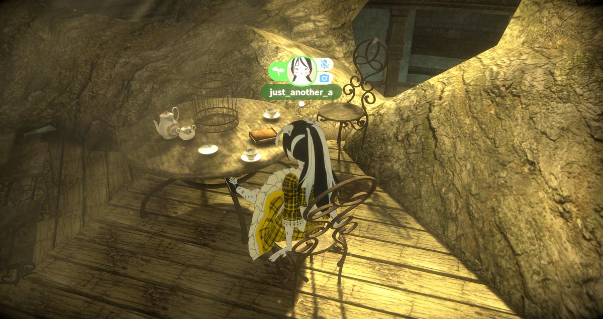 justanother_amy's tweet photo. Would you fancy a spot of tea?
Found a nice relaxing world in @cluster_en https://t.co/hhXxb1uFx5