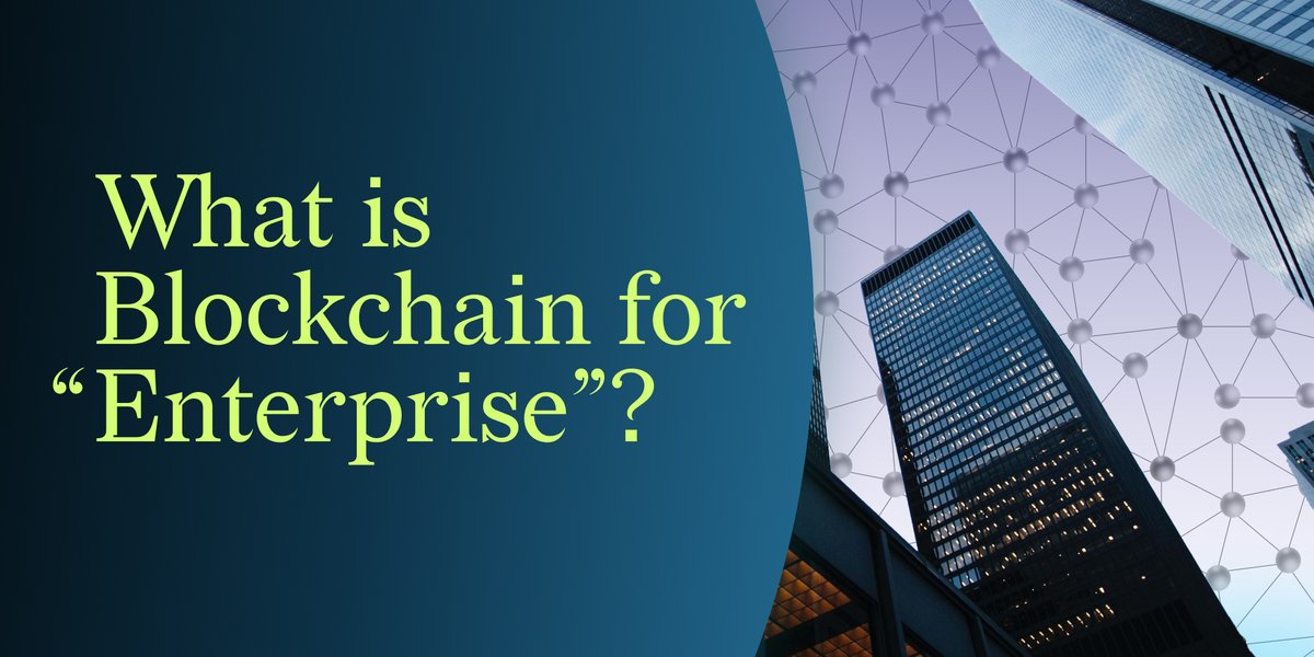 Business runs on data, and blockchain technology offers efficiency and security across a range of modern business applications.

Read more on blockchain’s enterprise applicability and real-world use cases in our latest blog: chia.net/2023/08/15/wha…