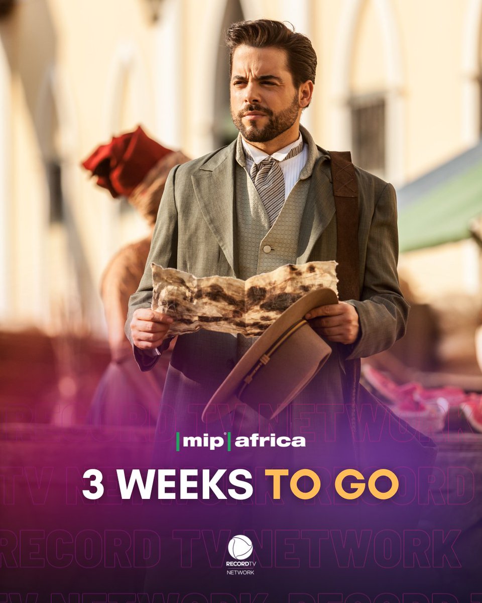 NetworkRecordTV's tweet photo. The countdown is on. Africa, here we go! 🤩

#RecordTVNetwork #MIPAfrica @fameweekafrica https://t.co/Ip6BhBouDj