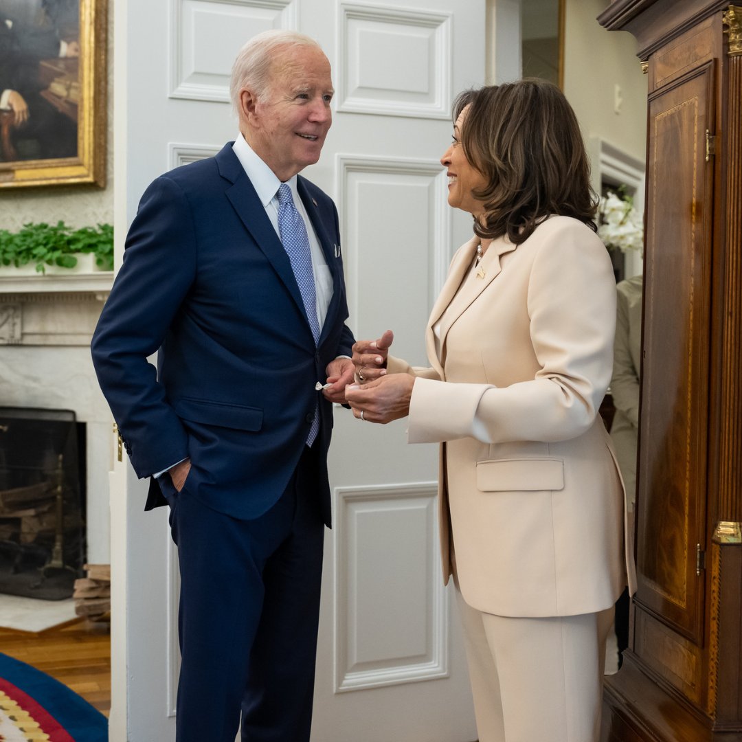 Since President <a href="/JoeBiden/">Joe Biden</a> and I took office, we have helped create more than 13 million new jobs—more new jobs than any other presidency has created in four years.

America’s economy is strong and experiencing stable and steady growth.