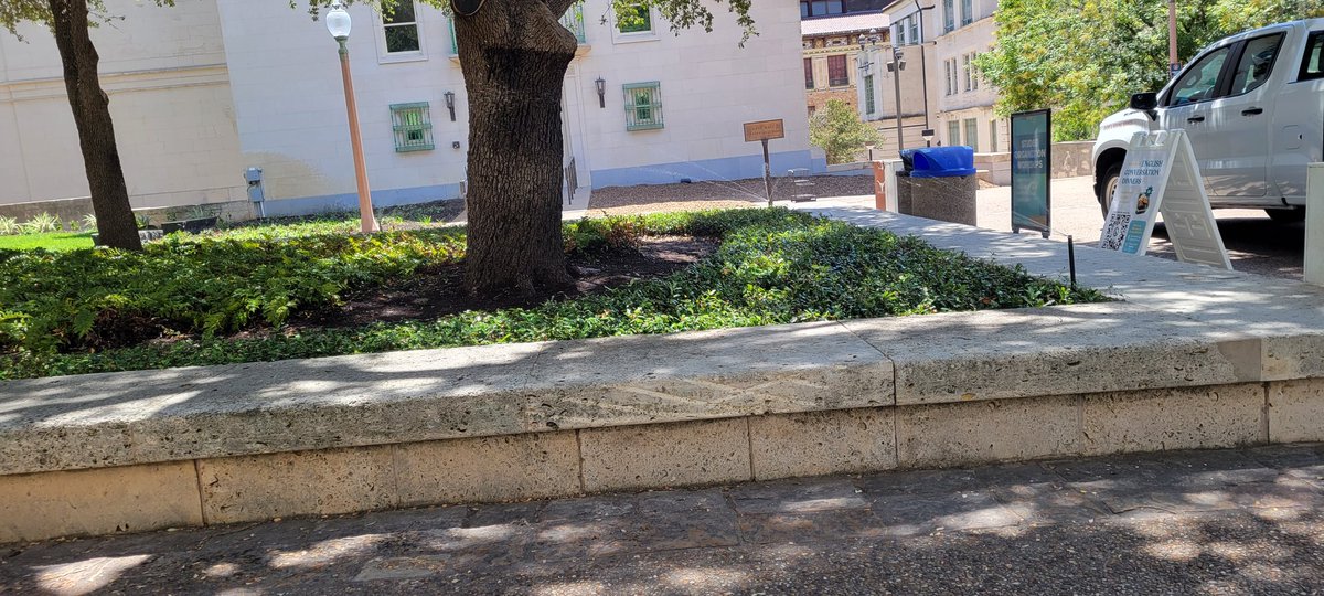 Why is <a href="/UTAustin/">UT Austin</a> watering at 2pm during stage 2 water restrictions??

Come on y'all...