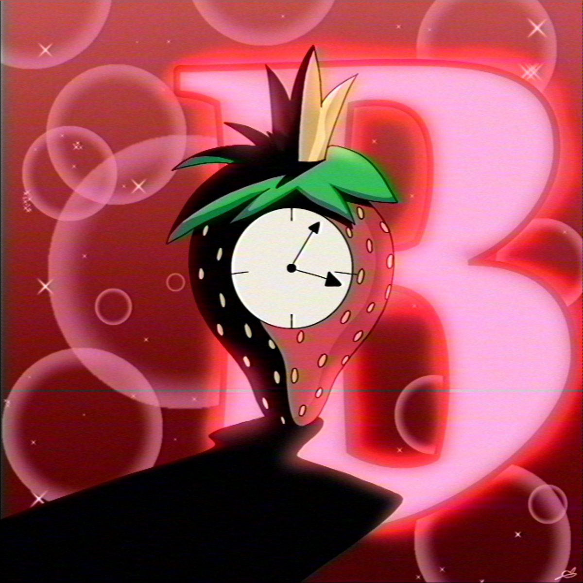 KokoroHatsaru's tweet photo. Happy Day to our favorite newgrounds clock! fun fact: strawberrys are my fav fruit xd #strawberryclock #clockday #clockcrew #newgrounds #90sanime #80sanime #oldschool #retroanime #vhs https://t.co/Q0hPzvyIyN