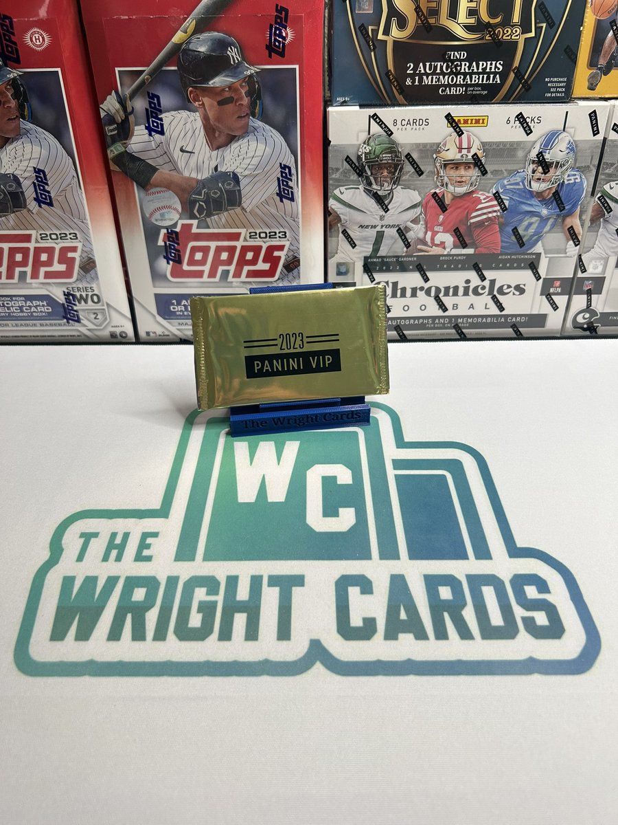 Giveaway #8 ‼️🚨

Let’s try this again… Who didn’t get to go to the NATIONAL and wants a taste of the VIP?? 🎉 

1x 2023 PANINI NATIONAL VIP GOLD PACK💥🔥

To qualify:
1️⃣: RT AND Like this post (tag any friends who like the National or wanted to attend!)
2️⃣: Follow