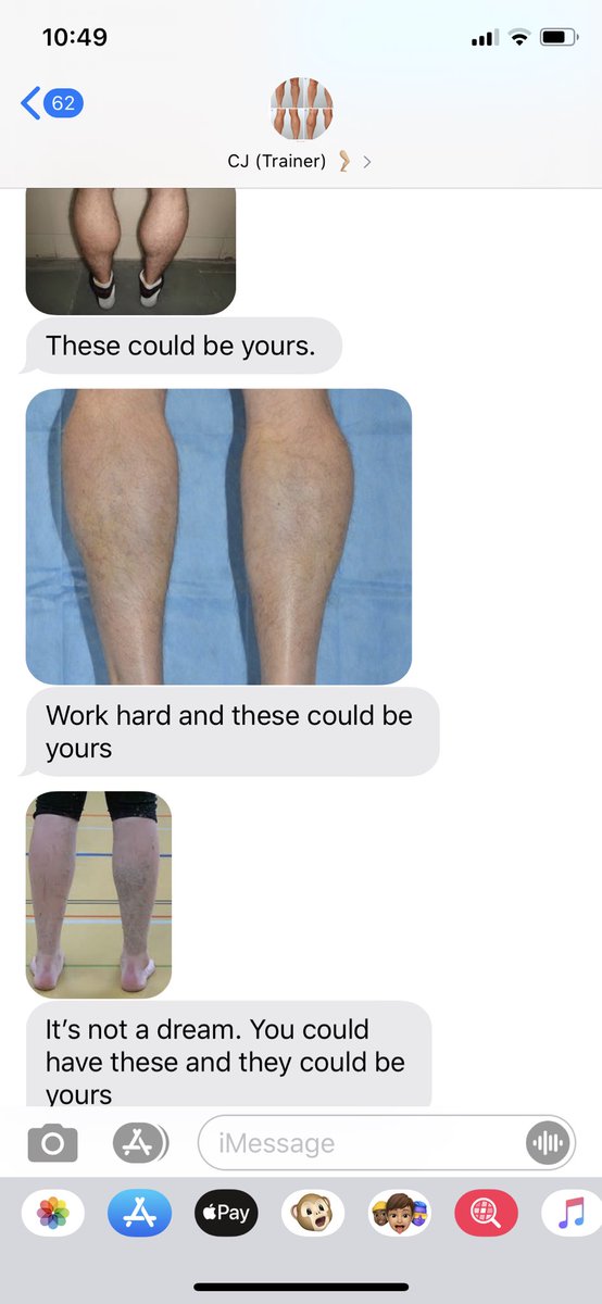 I pay a digital personal trainer I found on Craigslist $500 a month to text me motivation six times a day.