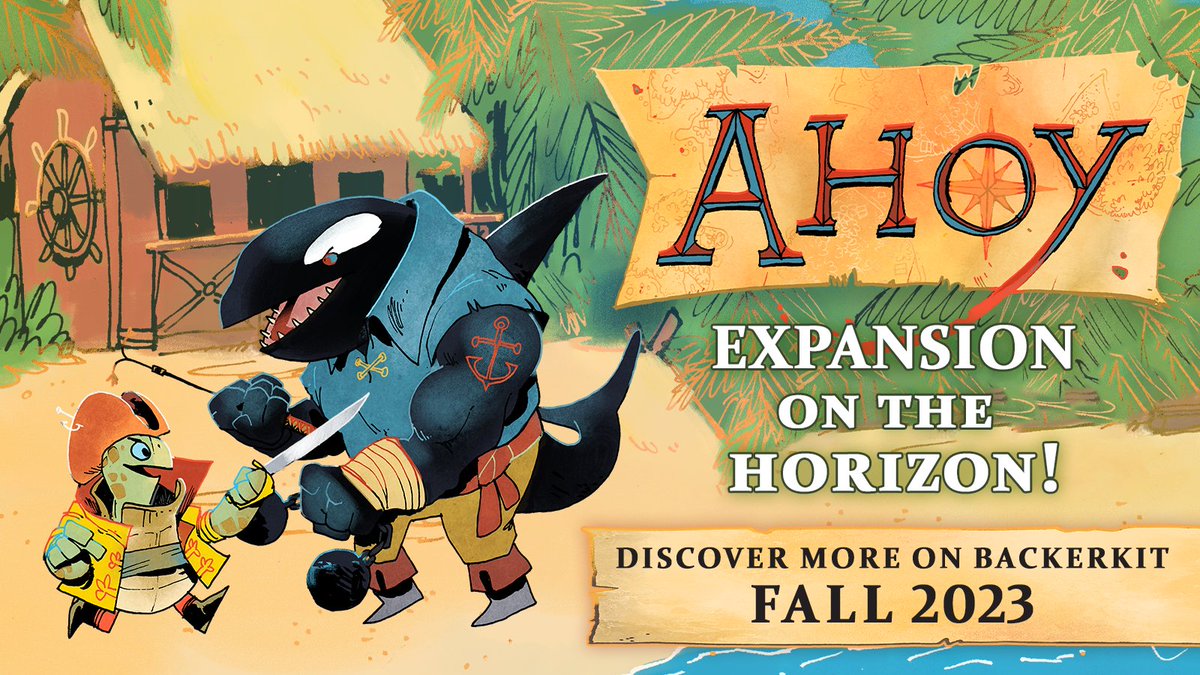 LederGames's tweet photo. It's a WHALE of an expansion! Coming to @BackerKit this fall. Sign up to be notified: https://t.co/vptT7NWBSY https://t.co/P0Exnv7tMu