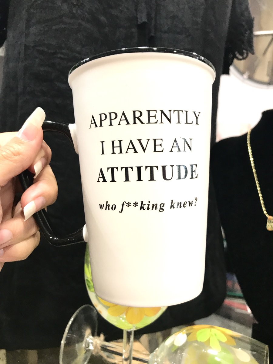 Well, that was quick! I placed several orders at the trade show on Sunday, an order arrived today. One of my suppliers said this was a top seller, I can see why....LOL🤣12oz ceramic.
#LOL #TooFunny #JustArrived #attitude #FunnyMugs #PortCredit #Mississauga #ComeOnIn #GottaLaugh