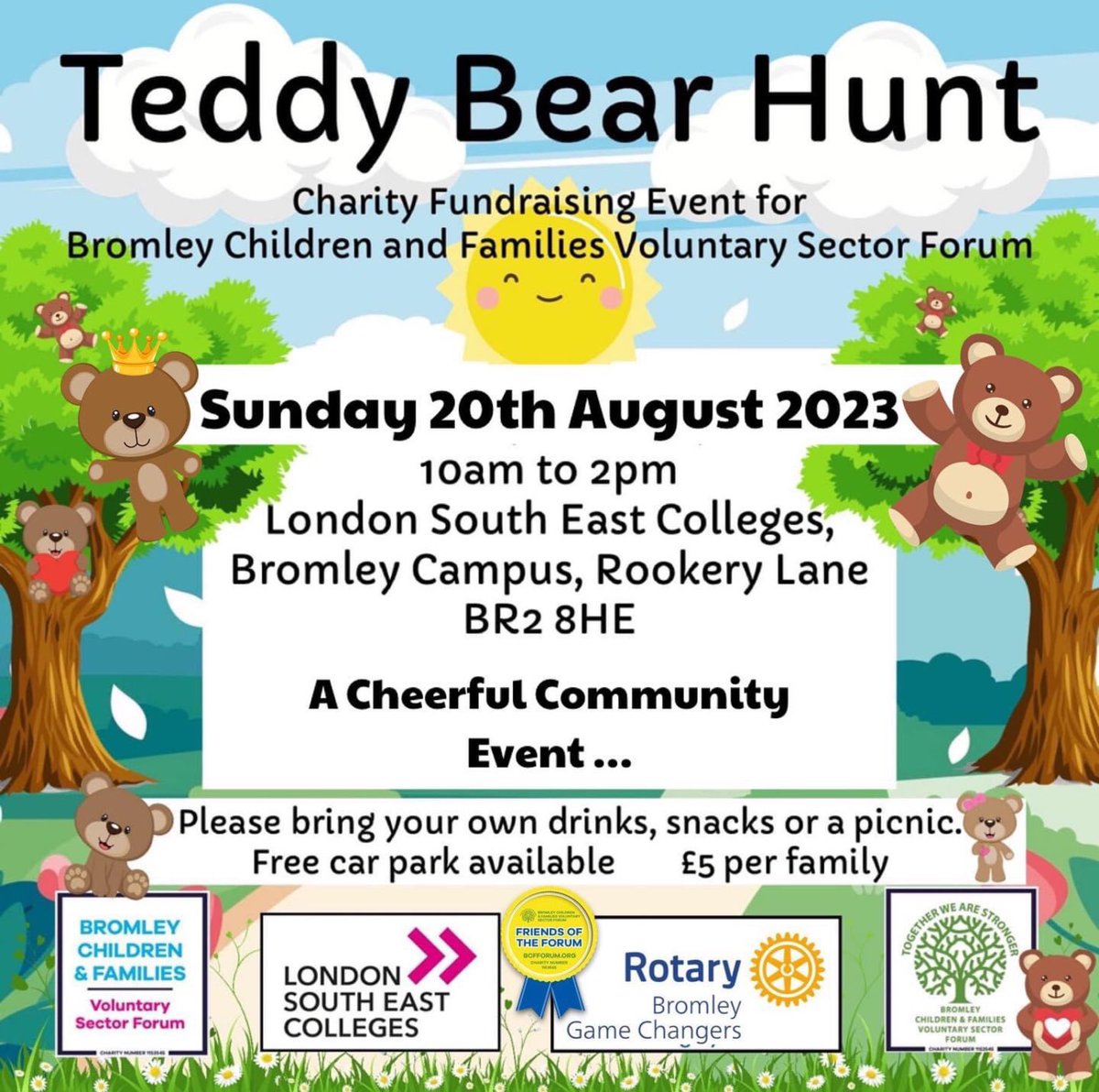 Nolene2's tweet photo. Come and find the Bears … next Sunday! https://t.co/G1a3E9dQRo
