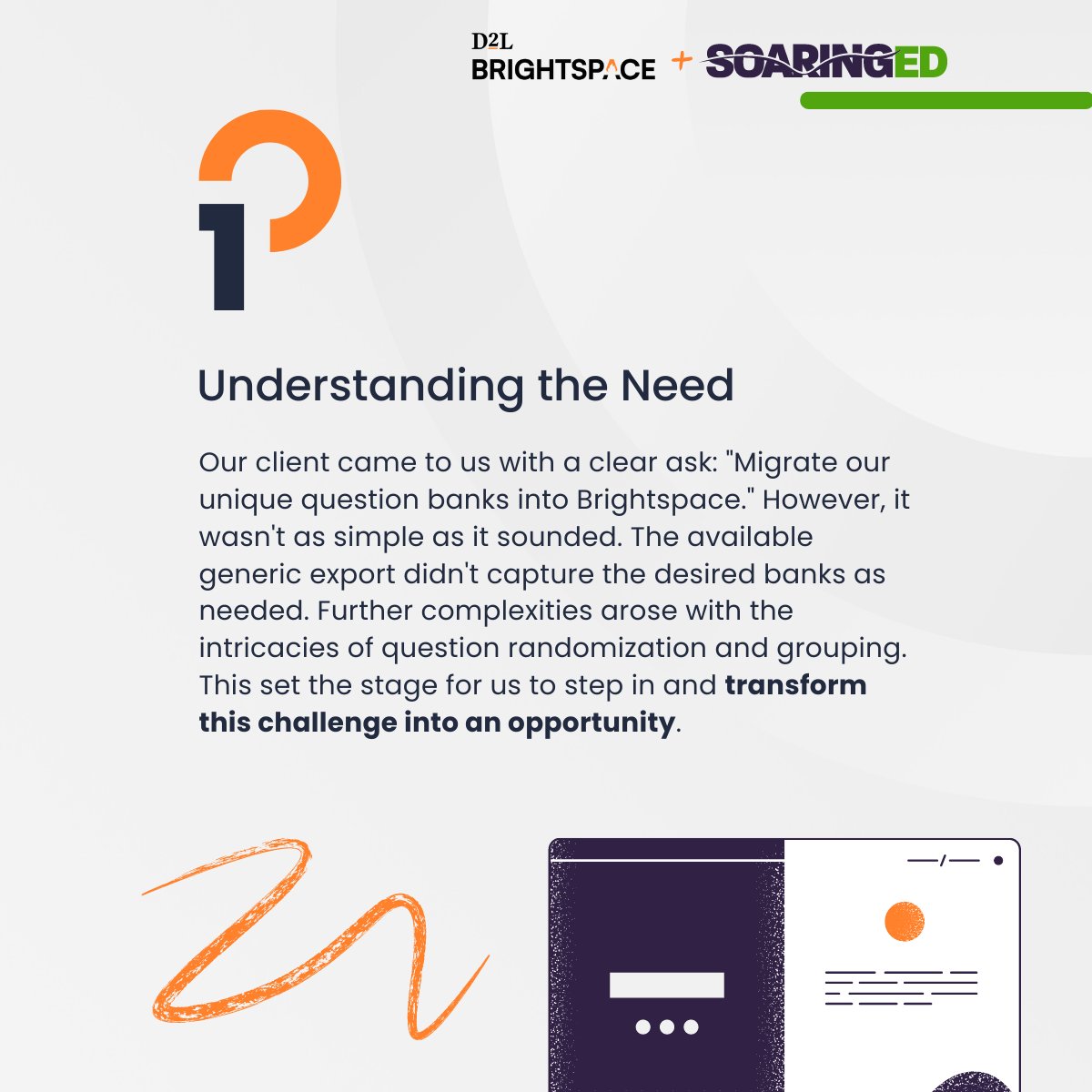soaring_ed's tweet photo. Problem solving isnβt always easy, but with the help of our team and partners at @D2L we've successfully transitioned our client from Sakai to Brightspace! π Contact us for more info at https://t.co/bQ4rhSwEms.
#SuccessStory #CraneMigrate #Brightspace #HigherEd https://t.co/YhdvKlAa4t