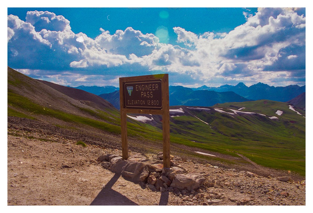 Photojeeper's tweet photo. Engineer Pass August 12, 1998
Could not get a photo with the sign at the time. Will be doing this and all the other passes with the Jeep JL Rubicon. https://t.co/GEzcZtcWPi