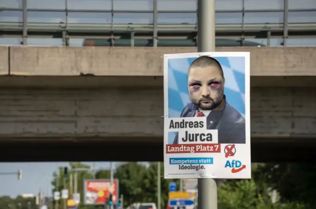 Immerhin konnten Sie die Wahlplakate noch anpassen.