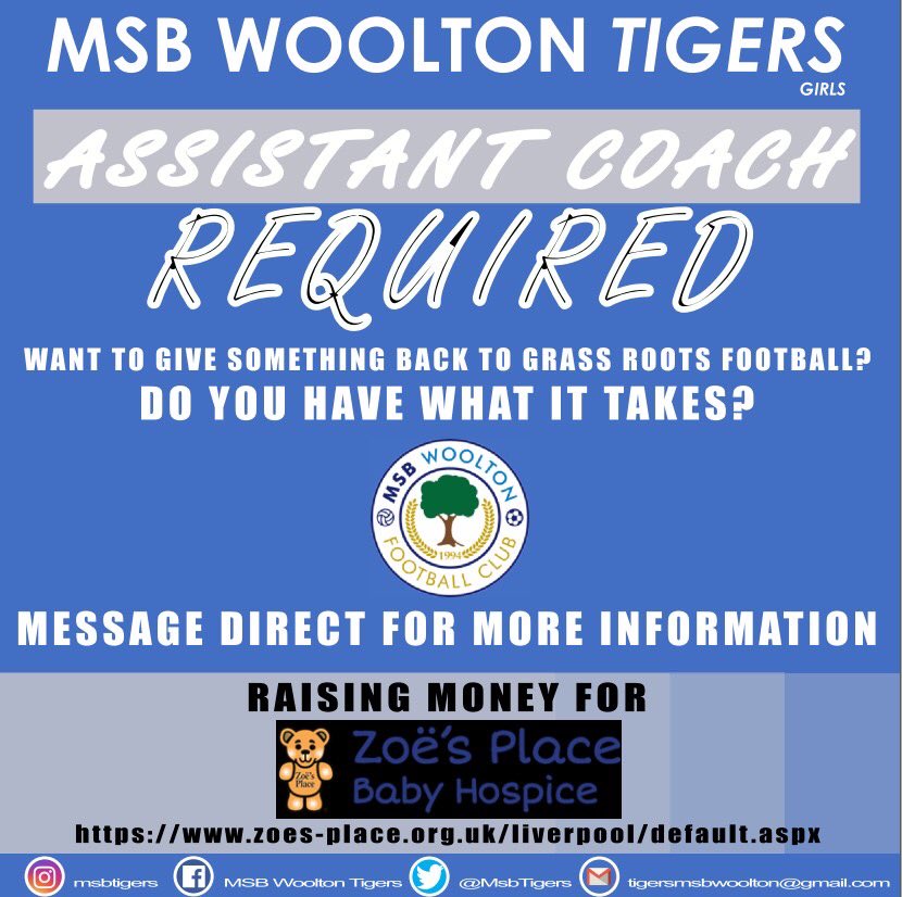 Looking for an assistant coach to help out the team for the 2023/24 season👀