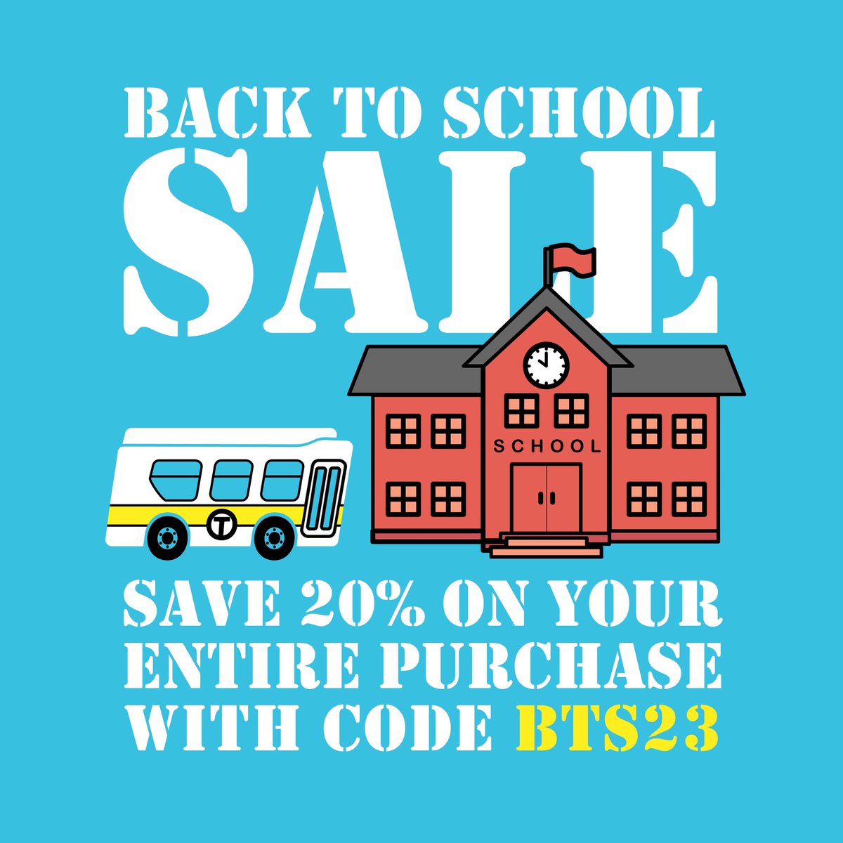 Our Back to School Sale starts today. Has your T-loving #Boston toddler outgrown his favorite #MBTA shirt? #bostonkids #bostonparents