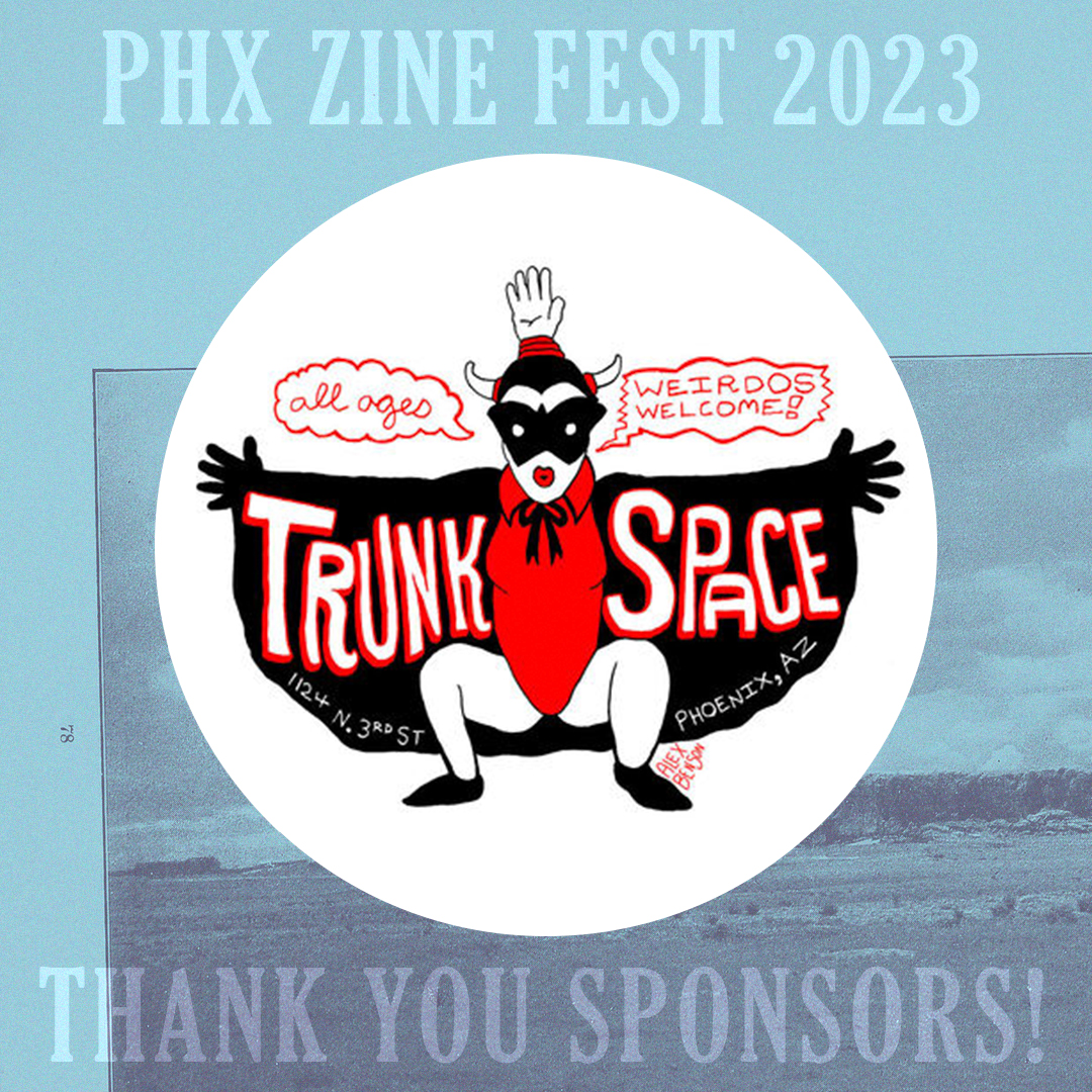Introducing PZF 23 Sponsor: Trunk Space! The Trunk Space is a non-profit 501c3 arts organization. Trunk Space is a meeting place for the culturally curious explorer. Find out more: thetrunkspace.com