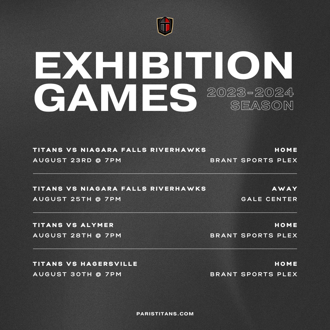 ParisTitans's tweet photo. Our exhibition game schedule is here! Which games will we see you at?! https://t.co/KsSbVkAY0n