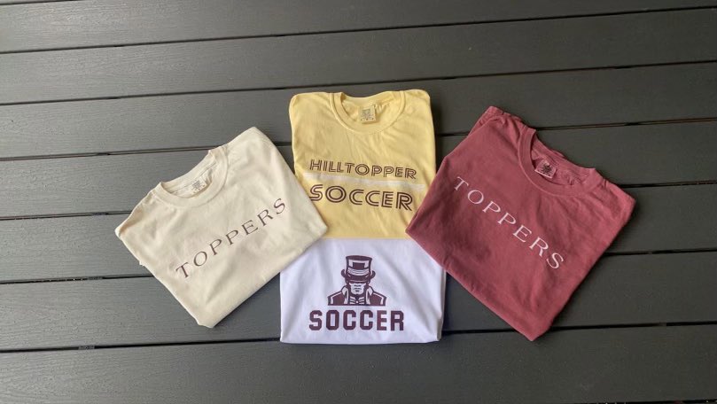 For sale at game tonight….White $10 others are $15….other past season shirts $5
CASH ONLY