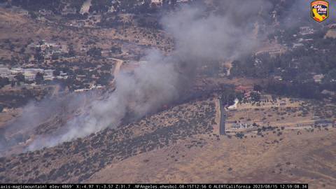 firevalleyphoto's tweet image. #BakerFire new start in Agua Dulce