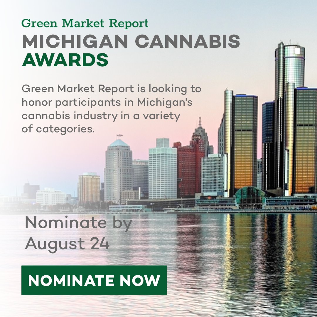 We're looking for the best of the best in Michigan. Is that you? Or someone you know? Submit a nomination for the 2023 Michigan Cannabis Awards! greenmarketreport.secure-platform.com/a/page/michiga…