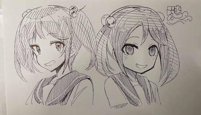 もはや描いてて笑ってる 