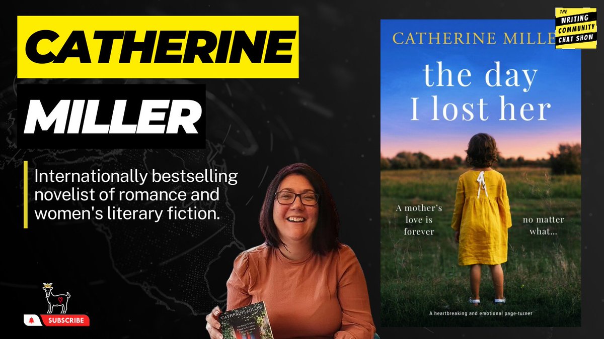 The bad news - We do not have a show this Friday.☹️ The GOOD news - We have a show tomorrow!😃 Wednesday 8pm UK time, we will interview the international bestselling author, Cathrine Miller. Cathrine writes romance & women's literary fiction. Join us LIVE here:…
