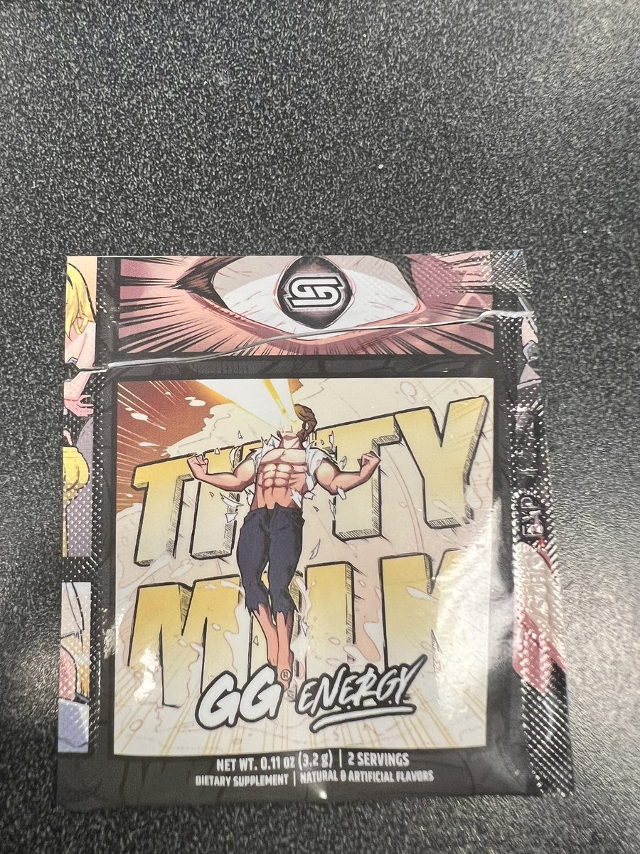 ChubbeeWaifu's tweet photo. Mmm. My fav. @GamerSupps #ggenergy #tittymilk https://t.co/TpuFKuTGgm