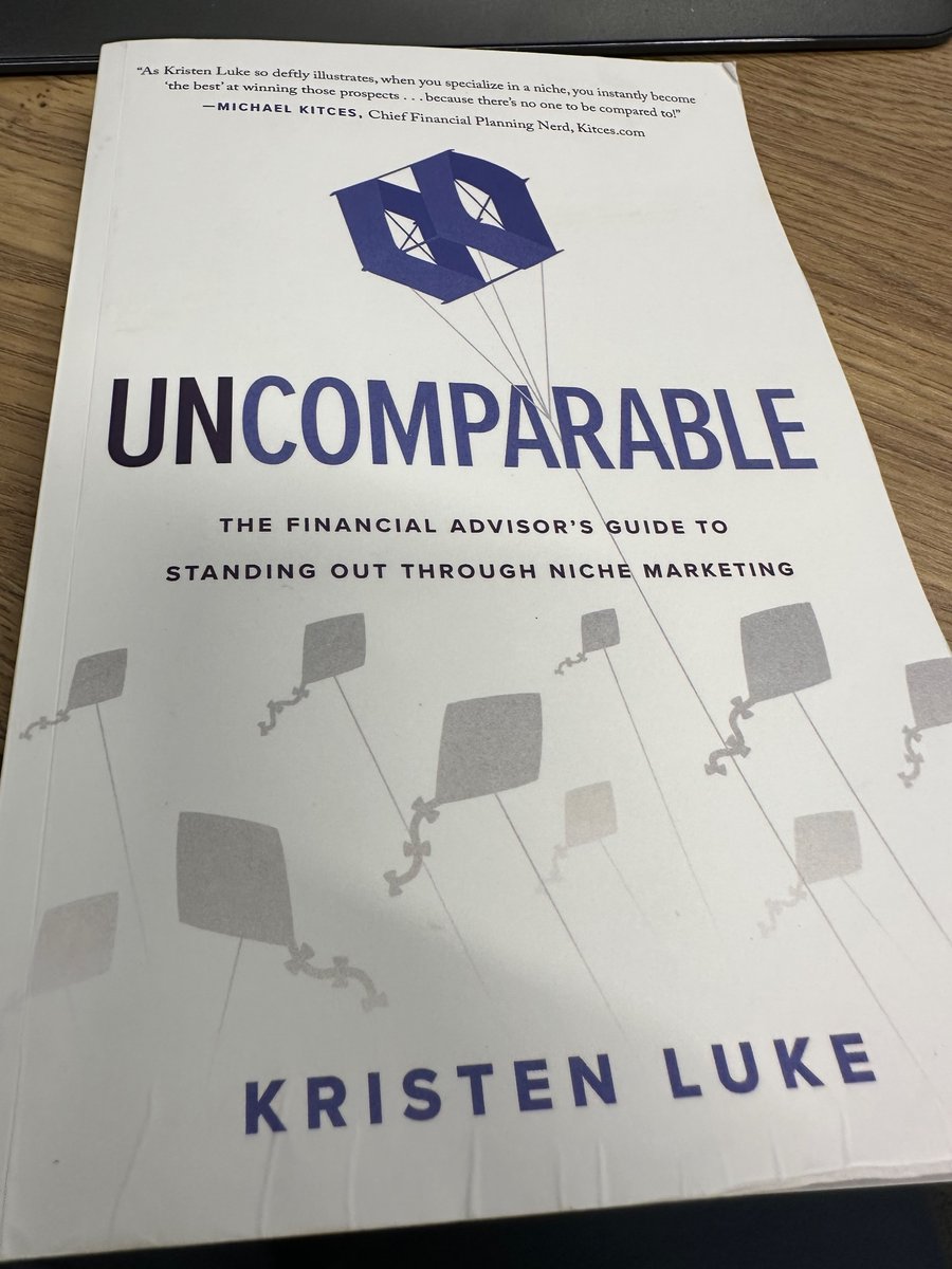 While on vacation I read the book “Uncomparable” by @KristenLuke. I thoroughly enjoyed it and took a ton of notes. Looking forward to putting these ideas into motion!