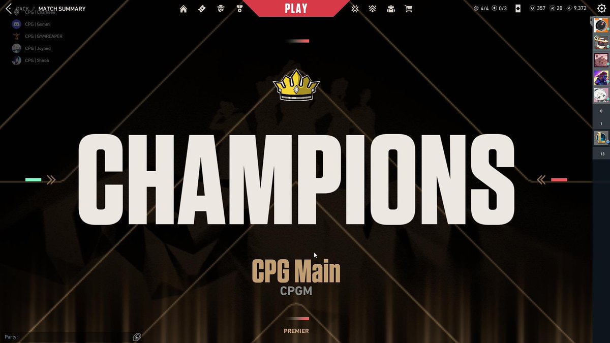 Das Valorant Main Team von Compact Gaming hat bei den Playoffs des Premier Turniers ordentlich zugelegt. Sie wurden rechtherzlich zu den Champions belohnt! 

Herzlichen Glückwunsch! 🎉👑🔥