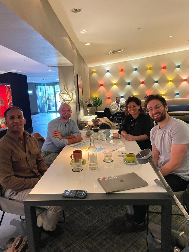 Just wrapped up a meeting with our incredible research team in London 🇬🇧. Such a productive day brimming with inspiring conversations and groundbreaking ideas! 🚀✨ #ResearchMatters #LondonMeetup #naturebased