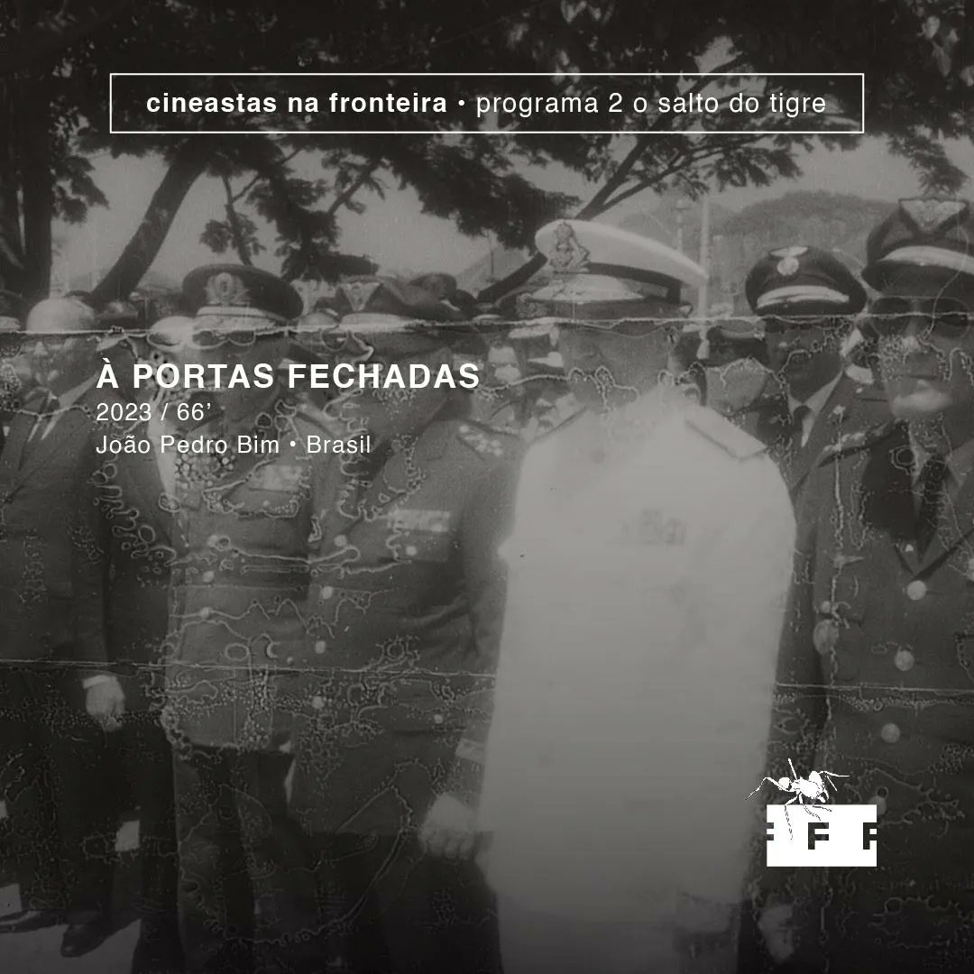 fronteirafest's tweet photo. 🔹 PROGRAMA 2: O Salto do Tigre / Entrada Franca.
Chile 1973, de Mike Hoolboom (Canadá, 2022, 8’) *estreia no Brasil
À Portas Fechadas, de João Pedro Bim (Brasil, 2023, 61’)
Dia 30/8 - 15h - Cine Brasília
#VFronteira #FestivalDeCinema #MikeHoolboom https://t.co/c0mohCnh6M