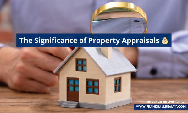 FrankBallRealty's tweet photo. Part 1/3. The Significance of Property Appraisals🔍💰Let's delve into why property appraisals are so essential:

1. Establishing Fair Market Value
2. Securing Financing
3. Informed Buying and Selling
Read this full article on: https://t.co/JuWRuR3AbG https://t.co/Ohuk3vG6lr