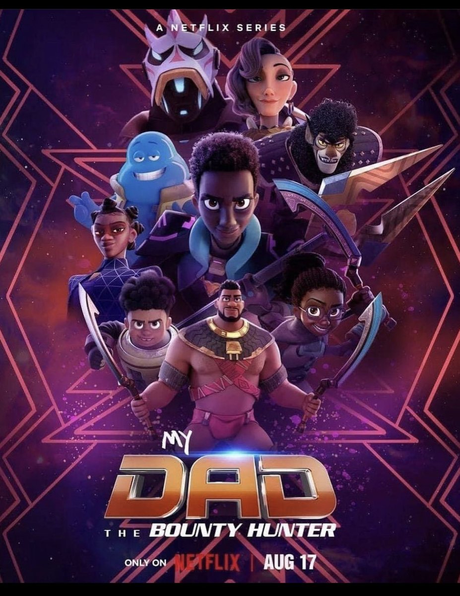 My Dad The Bounty Hunter Season 2! Coming this Friday! Super excited had the opportunity to work with such amazing writers, dope artist. It’s gonna be exciting.