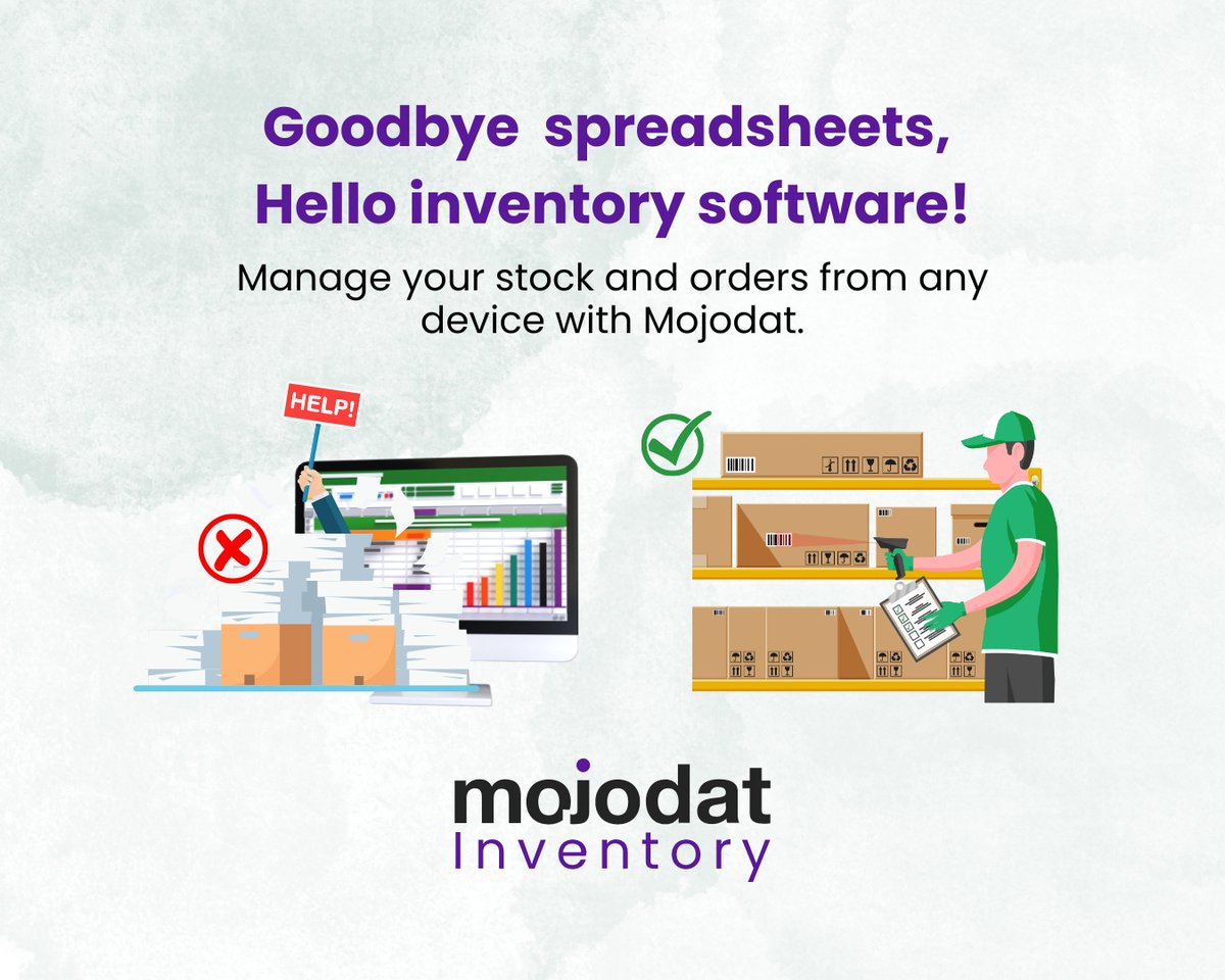 "Unleash the Power of Control Manage your stock and orders effortlessly, anytime, anywhere, with Mojodat! #MojodatInventorySoftware #WarehouseManagement #InventorySoftwaresinUAE #inventorymanagementsystem